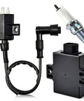 Igniter CDI And Ignition Coil Kit For Bayou 220 And Bayou 250 ATV 1996 2011 With OEM Part Numbers 21121 1160 And 21119 1457