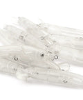 Unpainted Blank Minnow Crankbait Lures Kit 20 Pcs ABS Topwater Fishing Lures With Steel Rattle for Hand Painted Patterns and Realistic Swimming Action