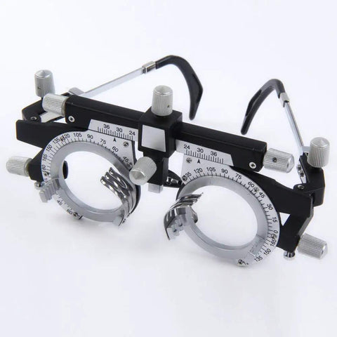 Fully Adjustable Optometry Trial Frame For Eye Exams And Fittings, Comfortable Optical Frame With Precise PD Adjustments