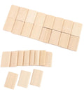 300 Piece Beechwood Dowel Pin Kit With High Density Tenon Inserts For Furniture Cabinets And DIY Wood Splicing Delivers Strong Joints And Precise Alignment For Durable Pro Grade Woodworking. Beechwood dowel pins arranged on white background
