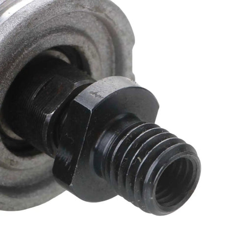 Close-up of Premium M10 Angle Grinder Wheel Conversion Adapter For 100mm Power Tools showing threaded hub design.