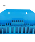 Beefy 58 Mm T Slot Clamp Kit for Hardened Lathe and Milling Machines with M14 threads, blue plastic organizer view