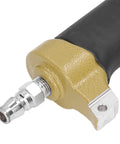 Close-up of the Pneumatic Decorative Nailer For Trim And Finish, Air Powered Thumbtack Pin Tool, Upholstery Nailer For Cloth And Leather