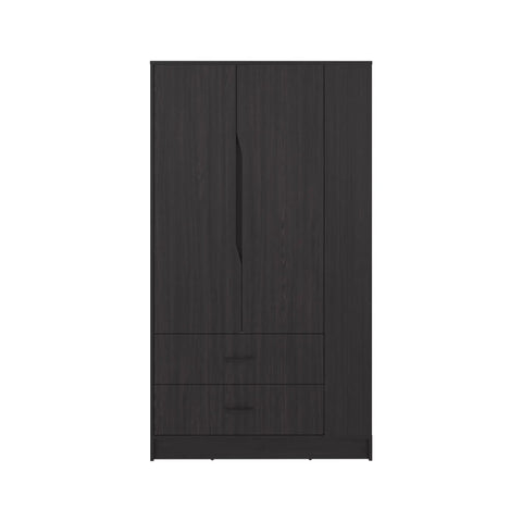 Roomy Freestanding Closet Organizer With Double Doors And Built In Hanging Rod Plus Extra Storage Shelves To Keep Your Clothes Bags And Accessories Tidy Without A Single Tool Or Install Hassle Guaranteed