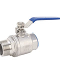 1 1/4 Inch NPT Ball Valve With 1000 WOG Rating And Rust Resistant 304 Stainless Steel Body For A No Drip Nonsense Seal.
