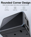 Heavy Duty Outdoor EV Charger Enclosure Built Tough Cold Rolled Steel Electrical Box with rounded corners for safety.