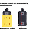 Vozinmost 12V DC Dump Trailer Remote Control Switch with magnetic back and mounting bracket for easy installation.
