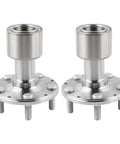 Front Wheel Hub Bearing Assembly Pair For Subaru Impreza Forester Legacy Fits Most 1993 To 2007 Impreza AWD Models And 1998 To 2008 Forester 