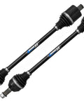 Beefed Up Rhino 2.0 Heavy Duty Rear Axles For Polaris RZR, 4340 Chromoly Steel, Heat Treated, 4mm Shaft Size Increase, Rear Pair