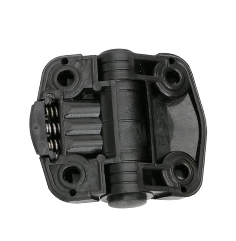 Cl195 Plastic Hinge Adjustable Torque Multi Point Positioning Door Hinge Black 1 Piece for cabinets and doors