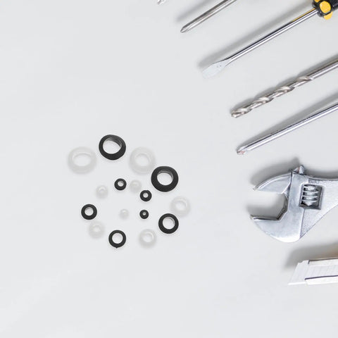 COHEALI 180 Piece Heavy Duty Rubber Grommet Kit Saves Wires From Chafing And Damage, waterproof nylon washers and tools