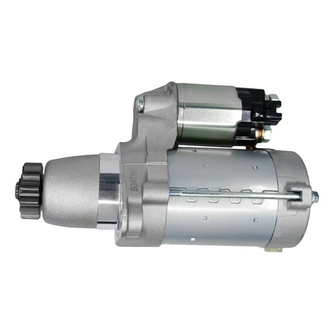 Side view of Starter Motor Replacement For Toyota Camry Sienna Highlander RAV4 Solara Avalon RX330 RX350 ES330 ES350 NX200t Scion XB TC Pontiac Vibe And Lexus Models Drop In Fit Durable High Performance Auto Starter
