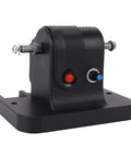 Focket Mini Belt Sander 100W Adjustable Speed Cordless Bench Grinder with control buttons and shaft for woodworking tasks.