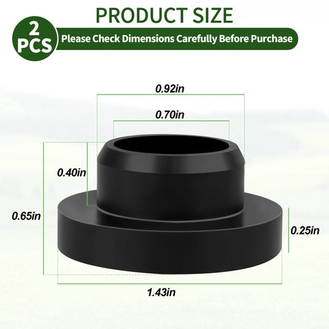 Heavy Duty Fuel Tank Grommet Replacement For Zero Turn Mowers Compatible With Model Codes SCZ48V SCZ52V SCZ61V SCZ72V SCZII Cheetah Cheetah II And Freedom Z For Reliable Fuel System Sealing And Leak Prevention product dimensions