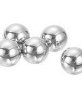 15mm 304 Stainless Steel Bearing Balls Set Of 5 G100 Precision Metric Mixing Balls For Bearings Bicycles And Casters Built Tough Rust Proof High Hardness Wear Resistant