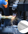 Machine working with 30 Piece Stainless Steel Round Rod Set In Six Sizes 1mm 1.5mm 2mm 2.5mm 3mm And 4mm 100mm Length 304 Stainless Steel
