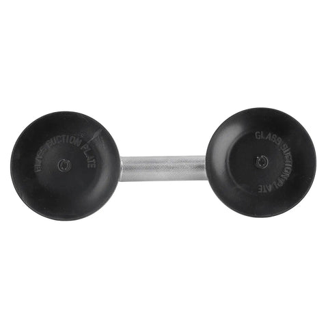 Heavy Duty 80KG Suction Glass Plate Lifter With Single Hand Operation For Moving Mirrors Tiles And Glass Slabs Using Solid Aluminum Alloy Build, top view.