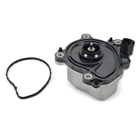 Electric Engine Water Pump With Thermostat Fits 13-18 Lexus ES300h 13-18 Toyota Avalon And 12-17 Camry 2.5L showing the pump and gasket.