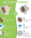 Ten Pack PEX Swivel Adapter Fittings One Half Inch Female NPT Brass Lead Free Full Port Barbed For PEX Plumbing NSF ANSI 61 Certified ASTM F1807 For Home And Commercial Plumbing Pro Grade DIY Friendly, EPDM seal