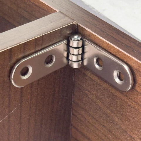 180 degree foldable hinge for DIY wood boxes and cabinets