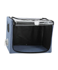 Pet Nebulization Box For Small Animals, Portable Oxygen Inhalation Chamber, folding design, transparent top for pet monitoring.