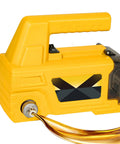 Yellow cordless Oil Change Pump Extractor for 20V Max Batteries, 120W, 300GPH for warm engine oil, diesel, marine use