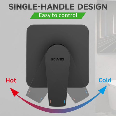 Heavy Duty Eight Inch Rain Shower Head And Matte Black Faucet Set Crafted From Solid Brass And Tough 304 Stainless Steel For A Smooth Non Clog Bathroom Setup That Runs Clean And Looks Fresh Every Day