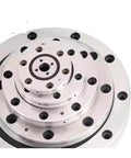 Close-up of Crossed Roller Bearings 20 Mm By 70 Mm By 12 Mm High Precision Universal Fit Replacement For Machinery, durable steel construction