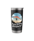 Hang Glider Whisperer Stainless Steel Insulated Tumbler With Bold Hang Gliding Artwork For Pilots And Fans 20 Oz On The Go Bottle