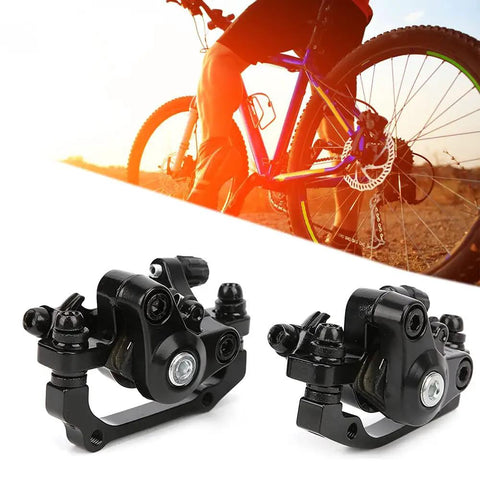 One Pair Universal Front And Rear Mechanical Disc Brake Calipers For Mountain Bikes, Road Bikes, And Folding Bikes