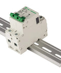 Go-To DC Miniature Circuit Breaker 2 Pole 32 Amp 250V to 500V DC Din Rail Mount With Thermal Magnetic Trip DZ47-63 C32 2P on rail