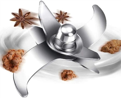 Blade assembly of Electric Grain Grinder With Stainless Steel Body, Safety Upgraded, High Speed Spice Mill, 800G Capacity