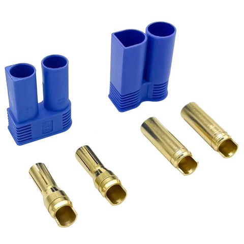 EC5 Battery Connector Adapter Set Gold Plated 5mm Banana Plug Bullet Male And Female For RC ESC LiPo Battery