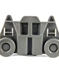 Image of Beefed Up Dishwasher Wheel Set For Lower Rack 4 Pack W10195417 Replacement Rollers showing durable ABS material.