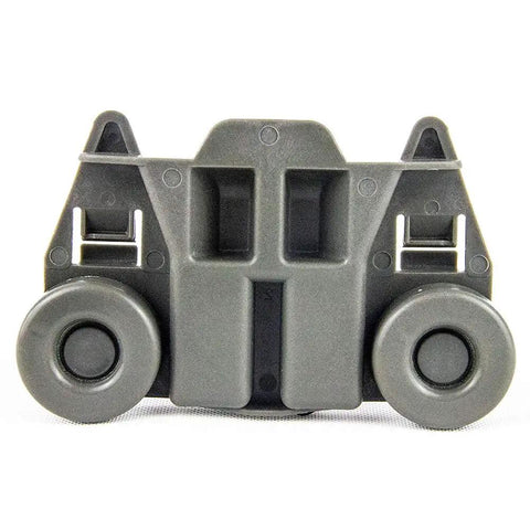 Image of Beefed Up Dishwasher Wheel Set For Lower Rack 4 Pack W10195417 Replacement Rollers showing durable ABS material.