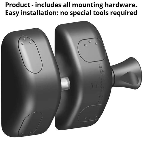 MagnaLatch Magnetic Gate Latch For Metal Wood Vinyl Fence Gates Does Not Lock Self Latching Durable Industrial Strength Polymer