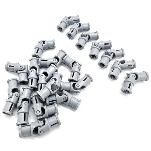 Light Grey 3L Universal U Joint For Lego Technic Suspension And Drivetrain Models 20 Pack Compatible With 61903 62520c01 Mindstorms EV3 NXT