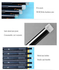 Five Pack Mohs Hardness Tester Kit 5 Through 9 With Durable Mineral Tips On Metal Rods, Pro Grade Hardness Pens For Jewelry Jade Glass Ceramic Tile And Concrete Testing in set