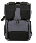 Front view of DSLR Waterproof Camera Backpack With Large Capacity Anti Theft Design For Pro Photogs in light gray