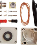 DIY HAM Antenna Balun Kit components including wires, connectors, and enclosures for HF Shortwave 1 To 1, 1 To 4, and 1 To 9 Unun Baluns.