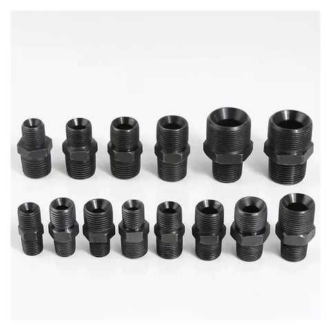 Premium Metric To Inch Hydraulic Adapters Fitting Kit For Heavy Duty Plumbing And Auto Repair Projects Ensuring Secure Leakproof Connectors On Machines With Both Measurement Standards With Brass Build Quality Guaranteeing Long Lasting Durability black hydraulic adapter fittings set