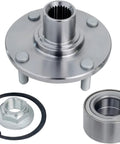 Front Brake Kit For Ford Focus 2008 2009 2010 2011 With Ceramic Brake Pads Premium Disc Rotors Front Wheel Hub Bearing