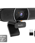 Game Changing 3 In 1 Webcam With 2K HD Autofocus And Noise Cancelling Mic Plus Crisp Stereo Speaker For Laptop Or PC Monitor all in one streaming rig