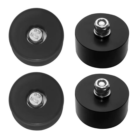 Heavy Duty Anti Vibration Rubber Feet 0.75 By 1.5 Inches Fits Air Compressors Generators Pressure Washers For Coleman Powermate Sanborn And More 4 Pack