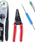 Crimp Kit With ACT-HDT Tool, 3 Positioners And G454 Gauge For DT DTM DTP Series Connectors, Works With 12 16 20 Gauge Terminals