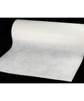 Straight Up Tough Industrial Filter Paper Roll For Machine Oil Cleanup Efficiently Snags Metal Shavings And Sludge In Wastewater With Massive Dirt Capacity Coarse Grade 3 X 328 Feet on a black background.