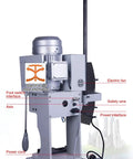 Heavy Duty Automatic Wire Crimping Machine Comes With Free Mold Set High Speed Terminal And Cable Crimper with motor and controls.