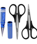 RC Body Trim Kit With Reamer Hole Puncher And Curved And Straight Scissors For Lexan Shells Dope Durable Steel Universal Tools Set