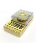 Gold Precision Milligram Scale 100G Capacity With 0.001G Readability, Digital Mg Powder Scale with cover and display