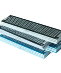 Stacked Double Sided PCB Board Prototype Kit 24 Pieces 3x7 cm Universal Printed Circuit Boards For DIY Soldering And Electronic Projects Two Color Black And Blue Random Color Mix